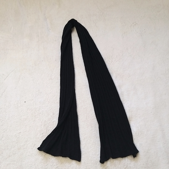 🔥HOT PICK🔥 Black Skiny Scarf - Picture 6 of 6
